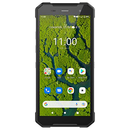Hammer Explorer Plus Eco, Smartphone Robusto, Pantalla IPS de 5,7" HD+