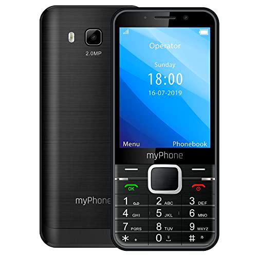 MP myPhone Up 3.2" Teléfono con Teclas Grandes, Batería de 1200 mAh