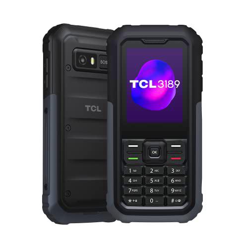 TCL 3189 6,1 cm (2.4&quot;) Negro, Gris Teléfono con cámara