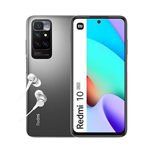 Redmi 10 2022 - Smartphone de 4+128GB, Pantalla Dot Drop de 6,5” FHD+