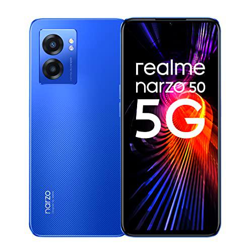 realme Narzo 50 5G - Smartphone 64GB, 4GB RAM, Dual Sim, Blue