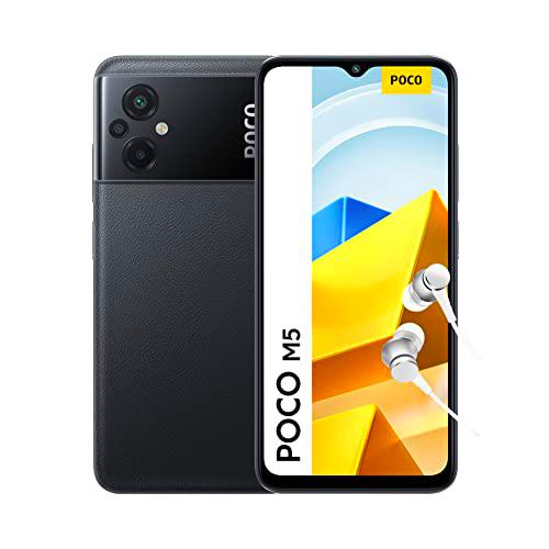 Xiaomi POCO M5 - Smartphone de 4+128GB, Pantalla de 6.58" 90Hz FHD+ DotDrop