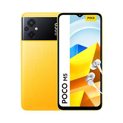 POCO M5 - Smartphone de 4+64GB, Pantalla de 6.58” 90Hz FHD+ DotDrop
