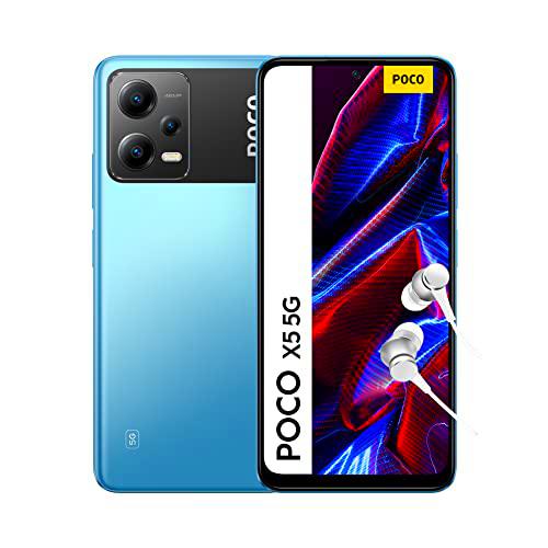 POCO X5 5G - Smartphone de 6+128GB, Pantalla de 6.67” 120Hz FHD+ AMOLED