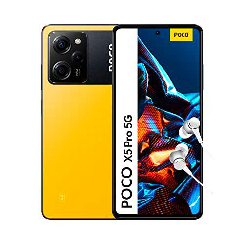 POCO X5 Pro 5G - Smartphone de 6+128GB, Pantalla de 6.67” 120Hz FHD+ POLED