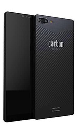 Carbon Mobile, Carbon 1 MK II Smartphone 6&quot; AMOLED Display 256GB Android 10 Fibra de Carbono Negro Mate
