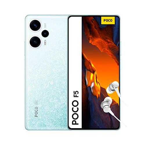 POCO F5 5G - Smartphone de 8+256GB, Pantalla de 6.67” 120Hz FHD+ POLED