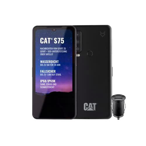 Cat S75 - Smartphone 5G Resistente con conexión satélite (IP68 e IP69K