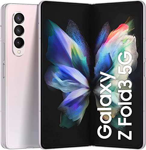 SAMSUNG Galaxy Z Fold3 5G Teléfono móvil SIM Gratis Android Plegable Smartphone 256GB Phantom Silver (versión del Reino Unido)