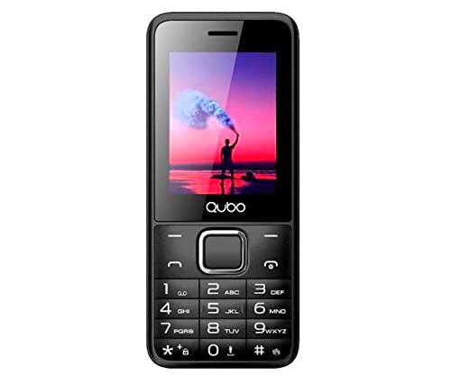 Qubo Teléfono Teclas Grandes X229 Negro, Dual Sim