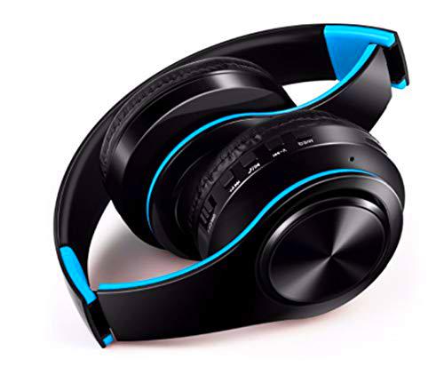 Auriculares inalámbricos Plegables para XIAOMI Redmi S2 Smartphone Bluetooth Botones Regulables Sonido Universal (Azul)