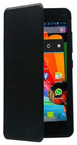 MEDIACOM Funda Flip para PhonePad Duo G501 Color Azul Claro