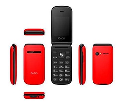 Qubo X-209 TELÉFONO MÓVIL Negro / 2.4" / Dual SIM/SOS