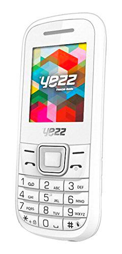 Yezz Yezz Bar Phone C21A Teléfono Móvil, Dual SIM, Color Blanco [Italia]