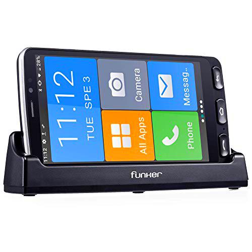 Funker E500 Plus - Telefono Móvil Smartphone 4G - Whatsapp para Personas Mayores