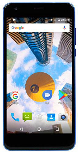 Mediacom - Phonepad Duo s7 Azul 16gb 4g/LTE Dual sim Pantalla 5.5hd Ranura Micro SD cámara 8mpx Android Italia