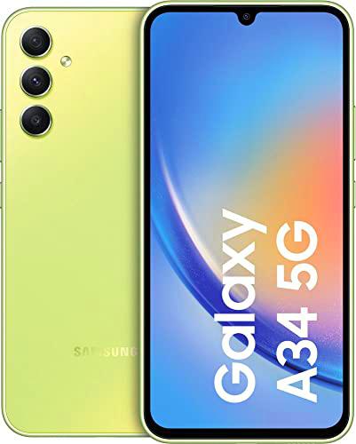 SAMSUNG Galaxy A34 5G 16,8 cm (6.6") Ranura híbrida Dual SIM USB Tipo C 6 GB 128 GB 5000 mAh Cal