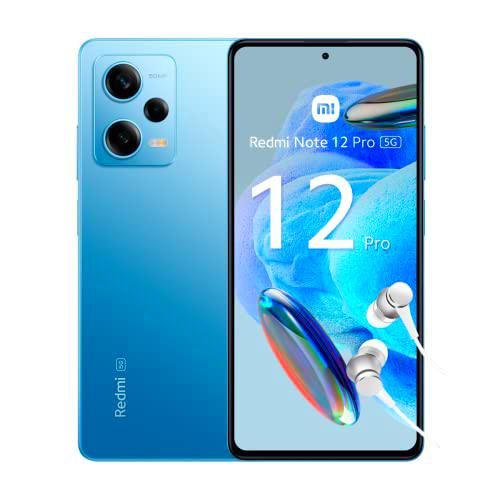 Redmi Note 12 Pro 5G - Smartphone de 8+128GB, Pantalla de 6,67" AMOLED FHD+ 120Hz